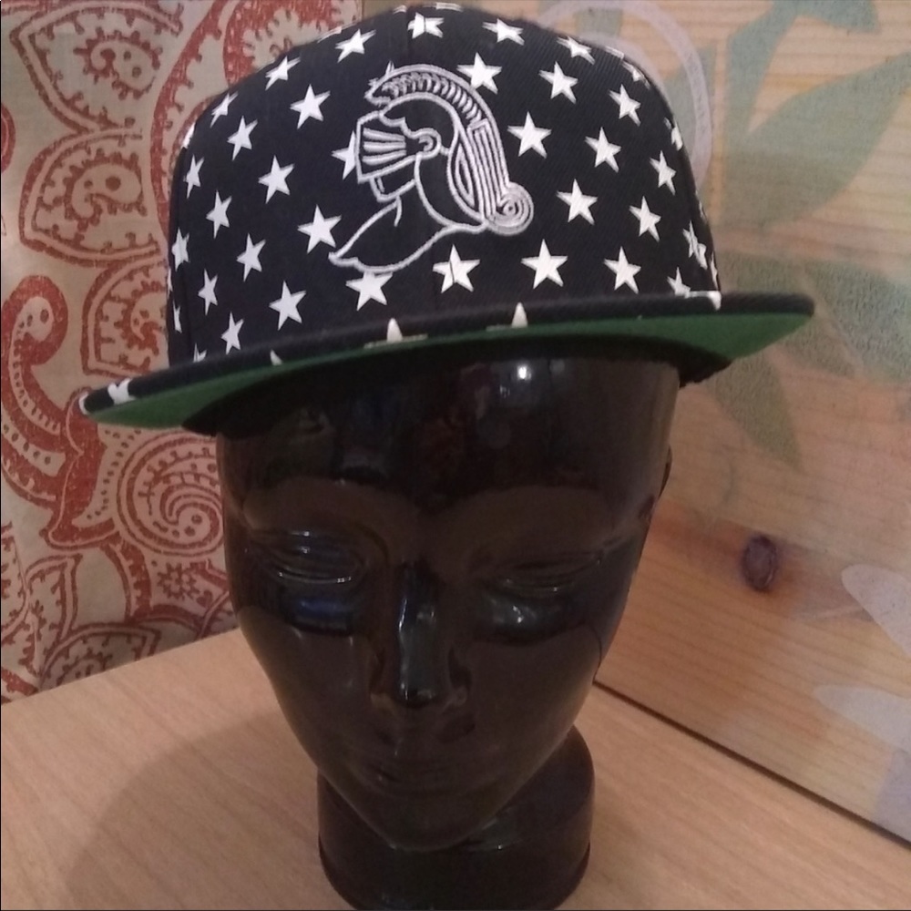 BLACK SCALE Knights Helmet SnapBack